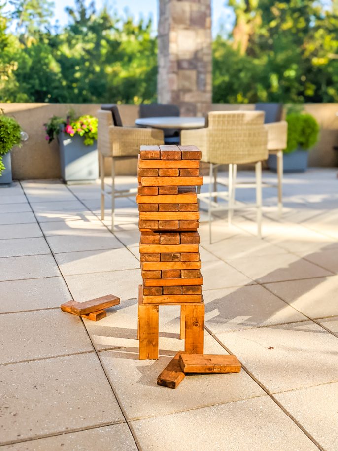 Bocce Ball Giant Jenga Charleston